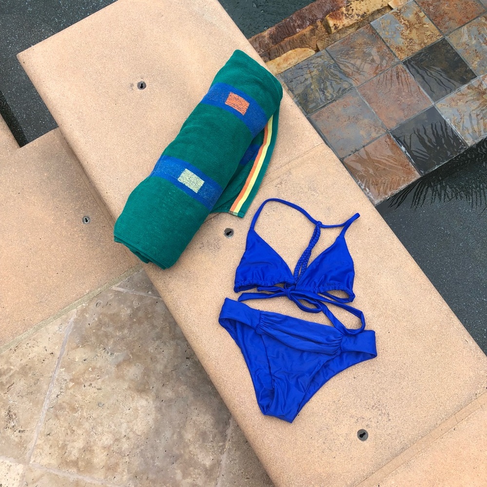 Bentevi Swimwear Blue Bikini